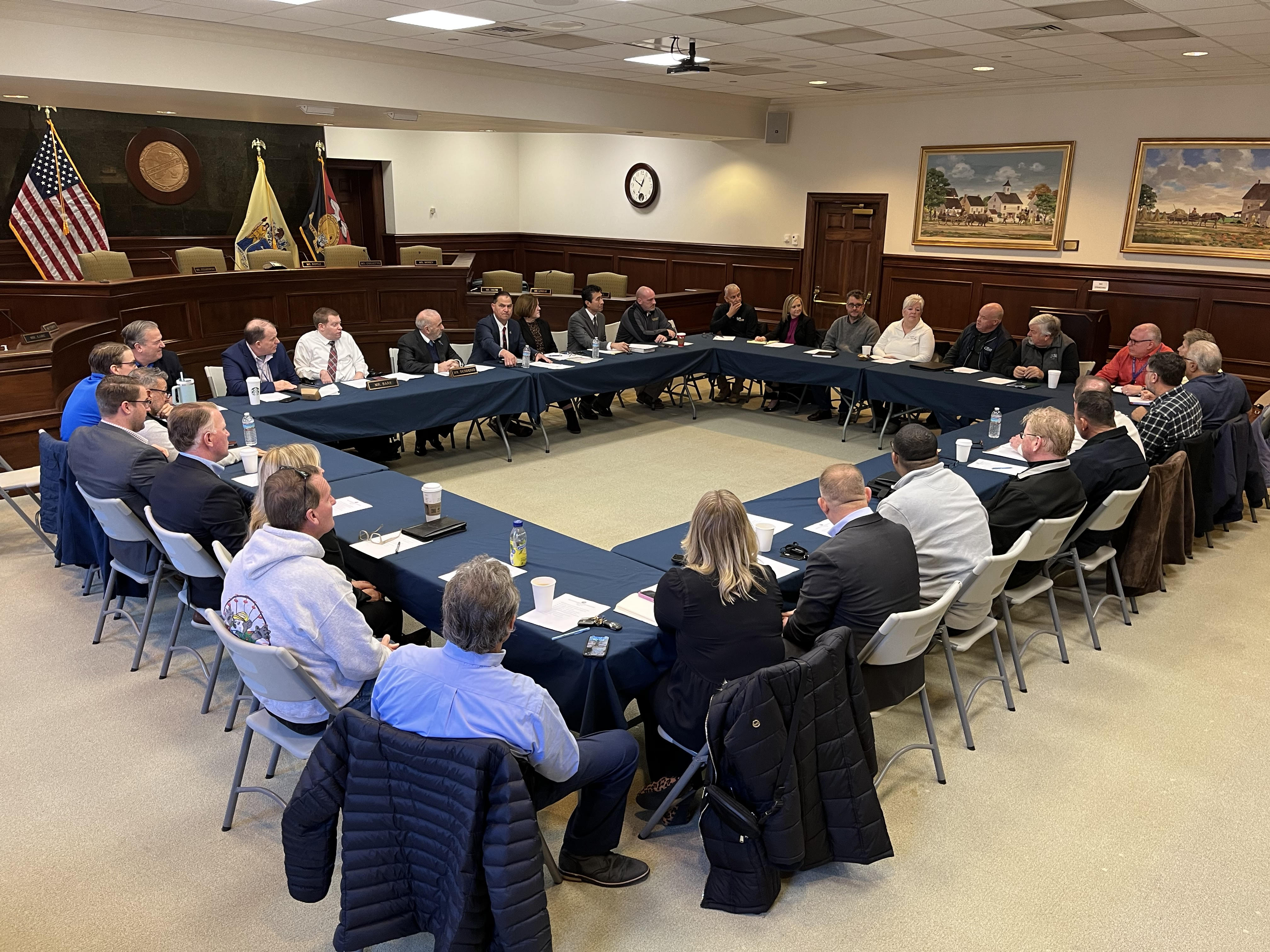 County Director Desiderio Calls on All Mayors and Administrators for the First Mayors Roundtable of 2024 to Discuss Issues Facing the County and Municipalities 