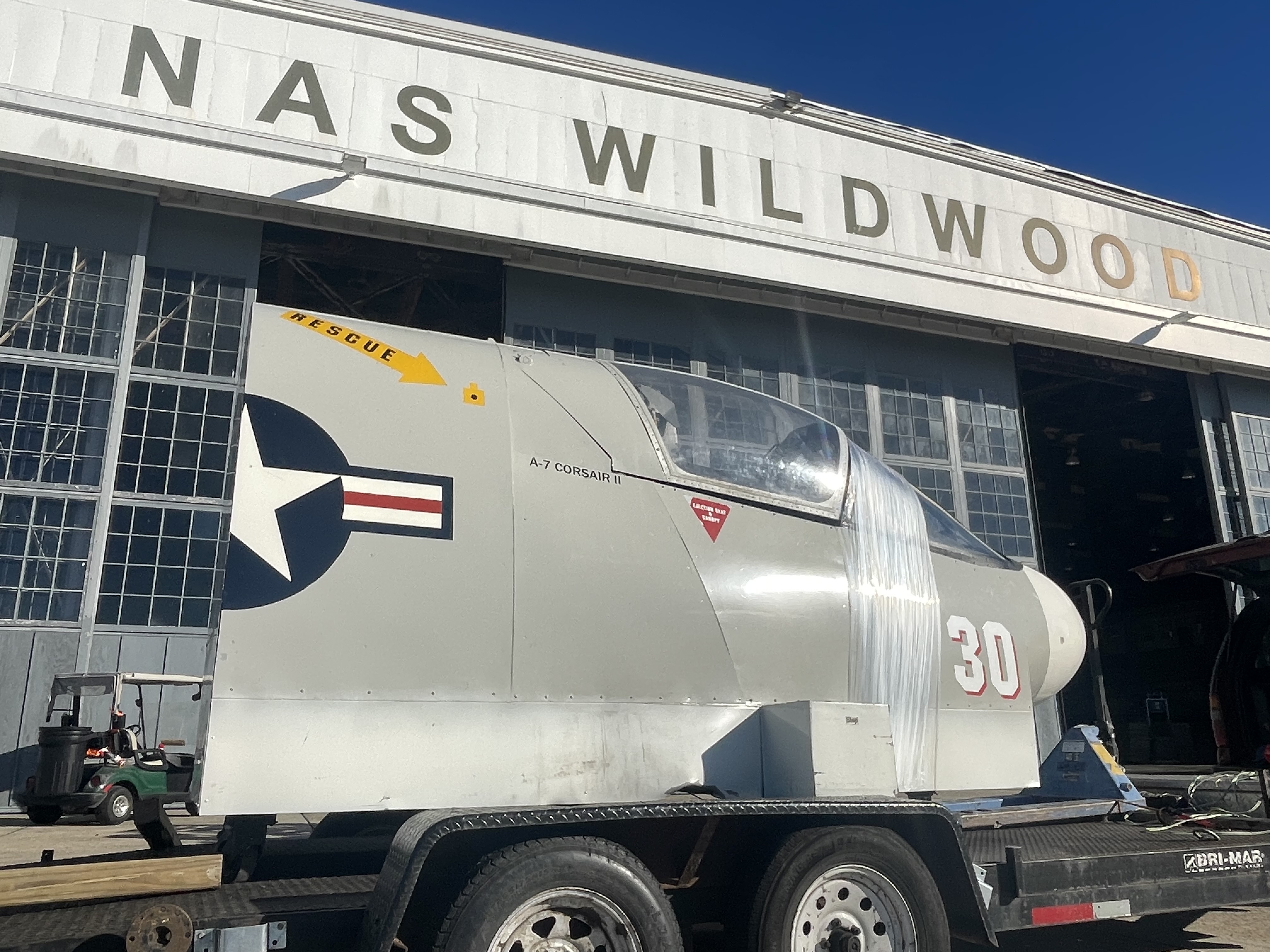 Aviation Museum Acquires A-7 Corsair II Cockpit Trainer