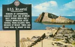 Atlantus Concrete Ship in Cape May, NJ
