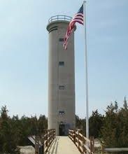 World War II Lookout Tower in Cape May, NJ